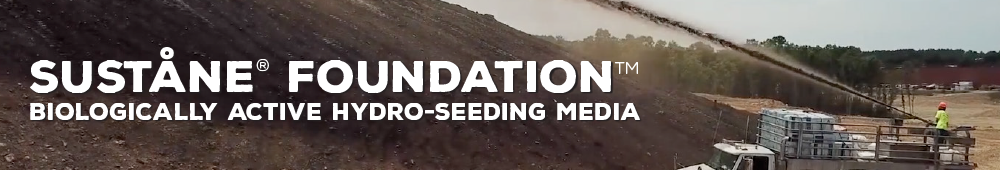 Sustane FOUNDATION biologically active hydro-seeding media